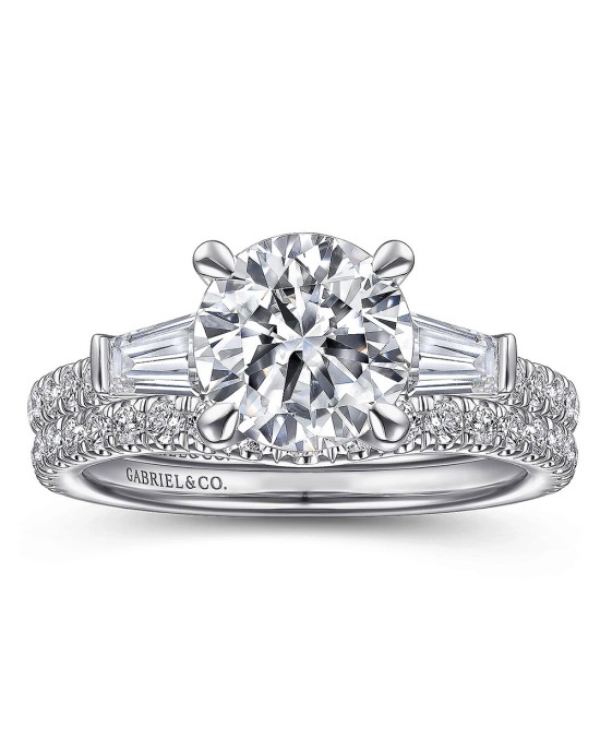 Gabriel & Co. Classic Collection Diamond Engagement Ring